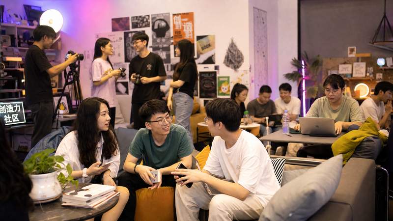 短影创作社区活动现场